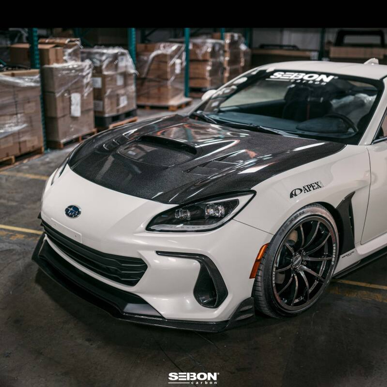Seibon 22-23 Subaru BRZ MB-Style Carbon Fiber Front Lip - FL22SBBRZ-MB User 1