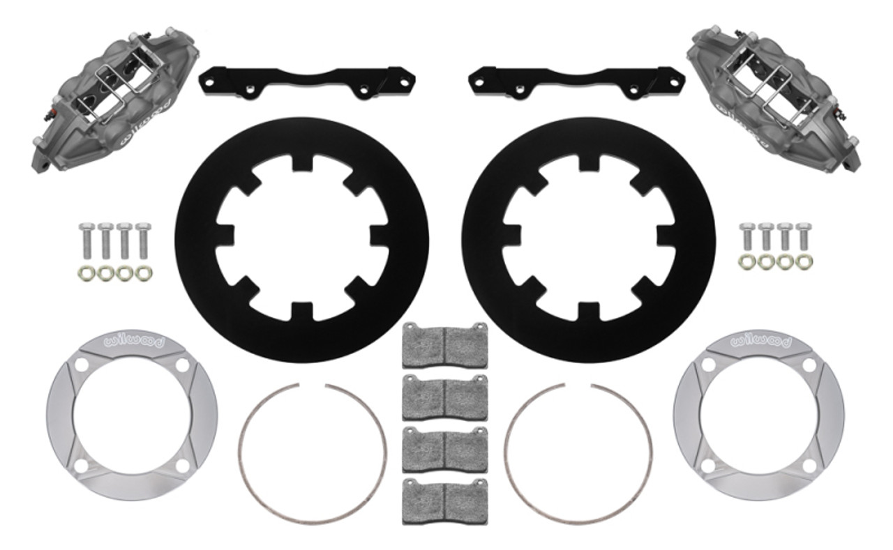 Wilwood 2014+ Polaris RZR XP 1000 Front Kit 11.25in - Anodized - 140-17044 User 1