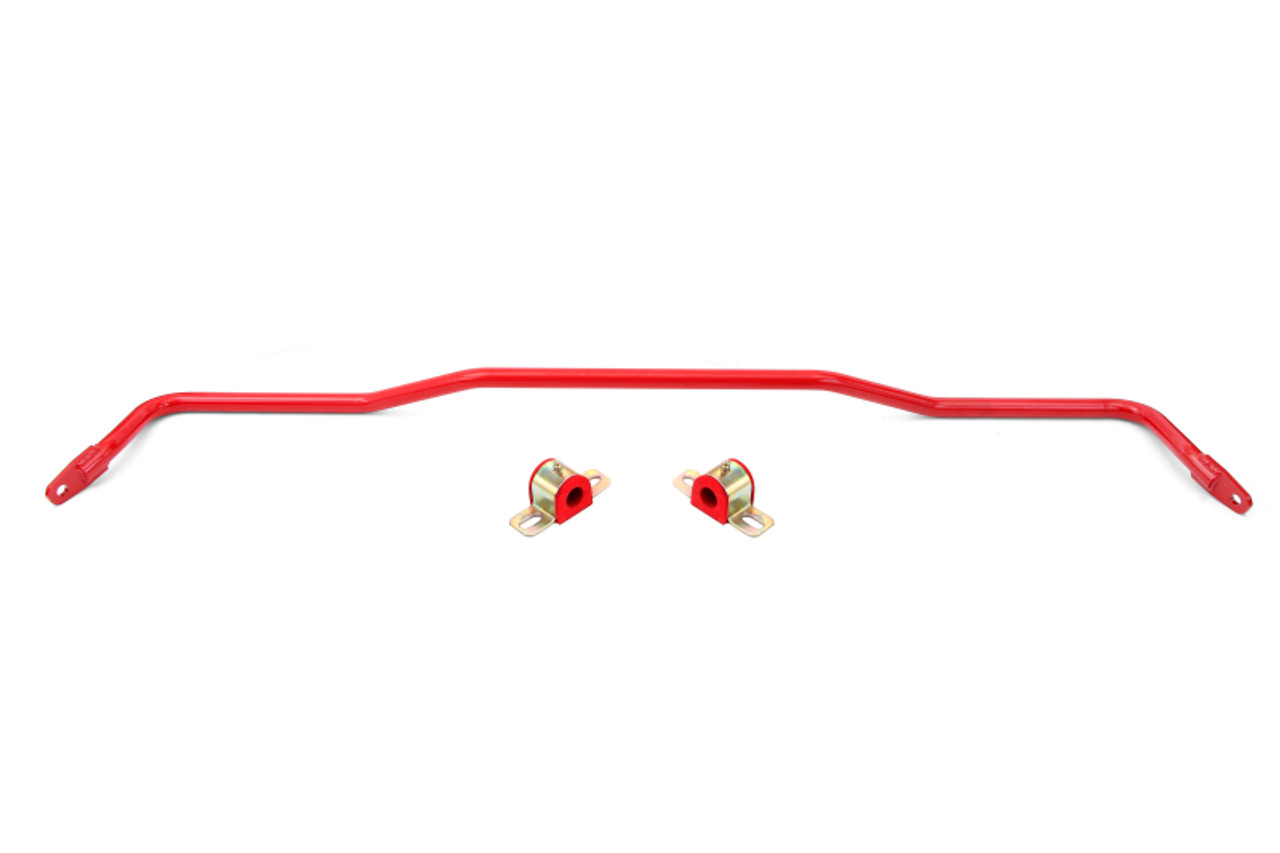 BMR 15-22 S550 Mustang Sway Bar Kit Rear Hollow 22mm Non-Adjustable Red - SB762R Photo - Primary