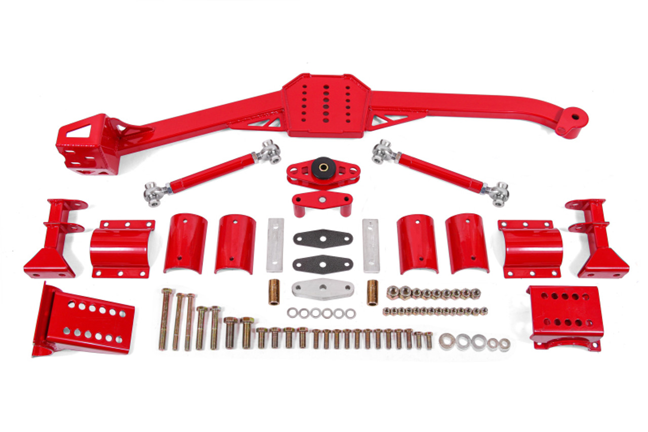 BMR 82-92 3rd Gen F-Body Body Mount Watts Link Rod Ends - Red - WL330R Photo - Primary