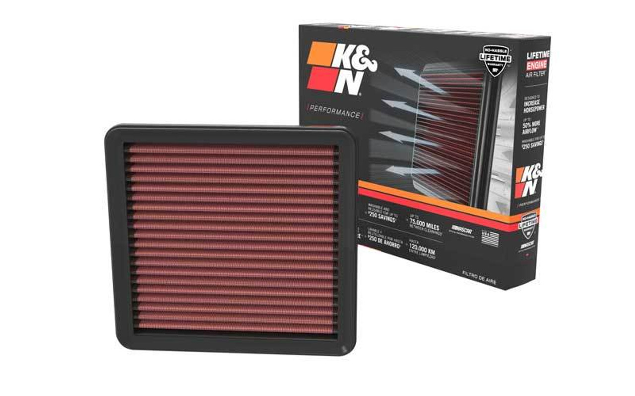 K&N 21-22 Hyundai Elantra 2500 1.6L/2.0L L4 Replacement Air Filter - 33-5118 Photo - out of package