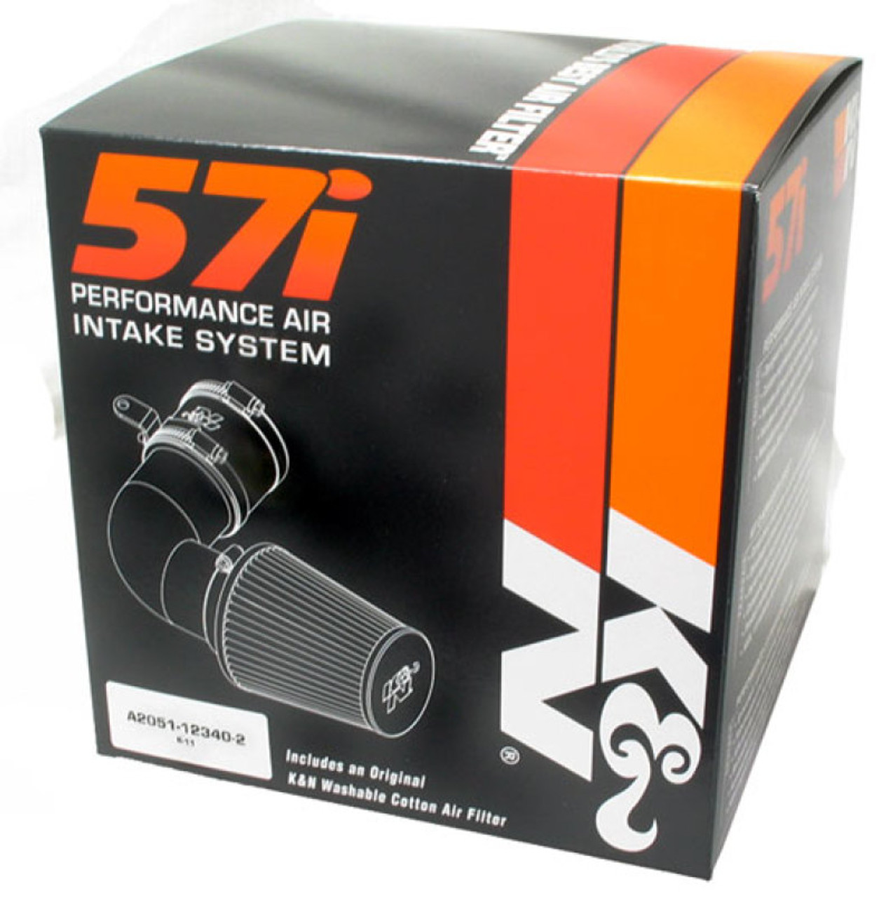 K&N Vauxhall/Opel Vectra 2.0L 16V L4 Turbo Performance Air Intake System - 57-0636 Photo - in package