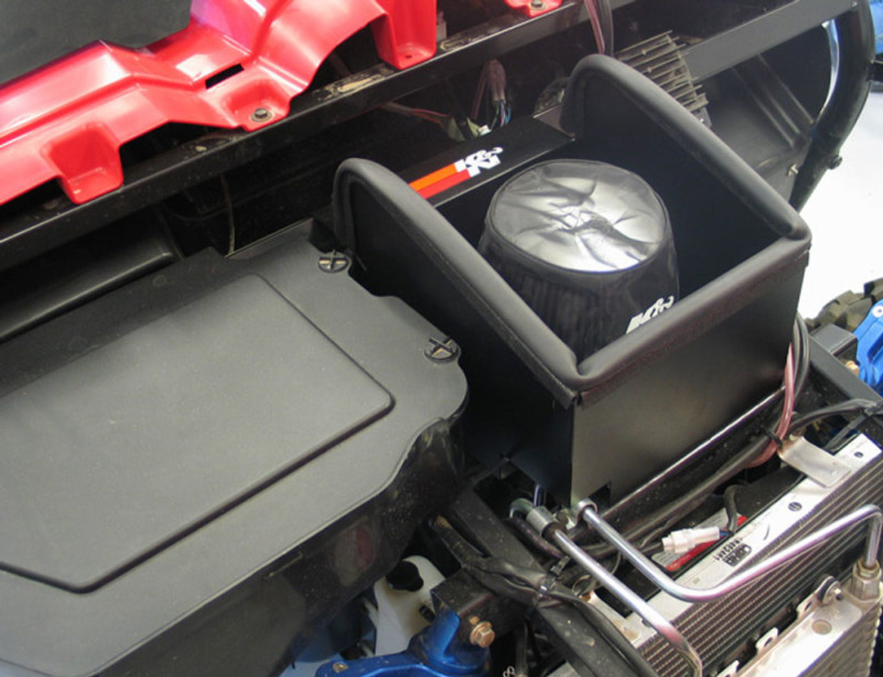 K&N FIPK Yamaha YXR700 RHINO FI 08-11 Performance Air Intake System - 57-1121 Photo - Mounted