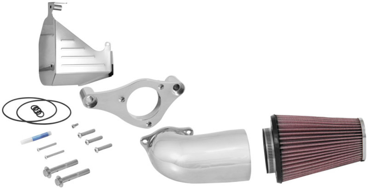 K&N FIPK H/D Touring Models 2017 Chrome Performance Air Intake System - 57-1138C Photo - out of package