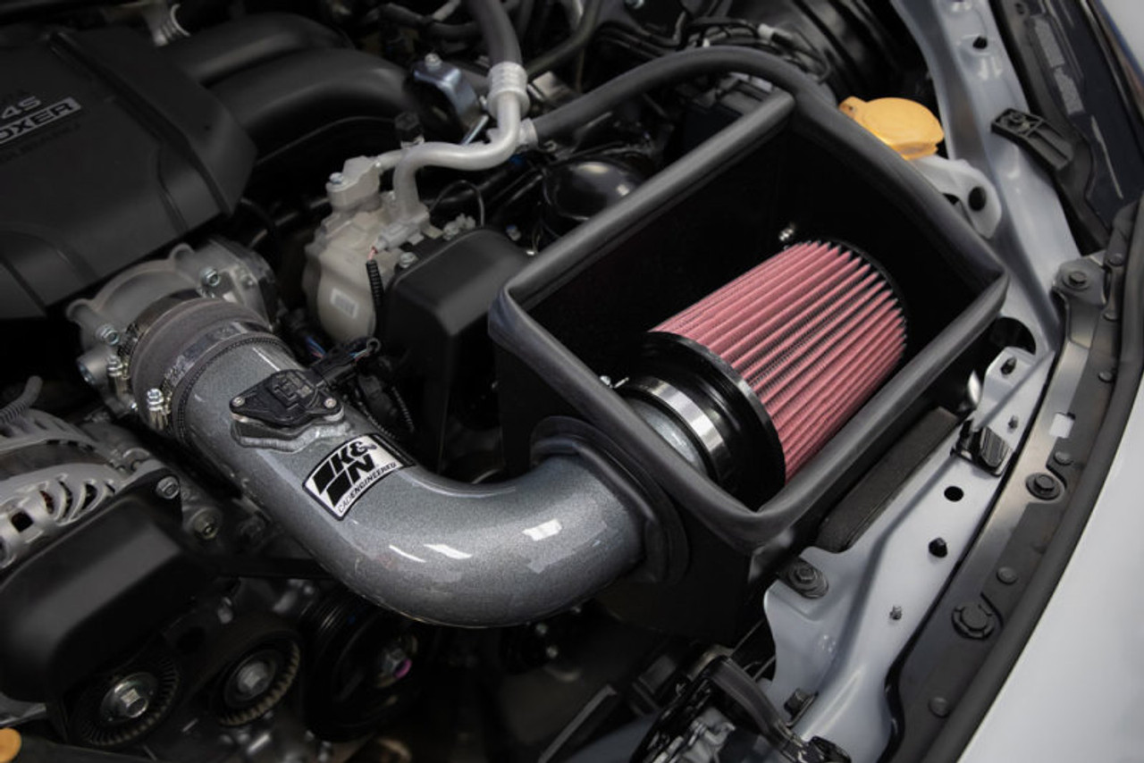 K&N 2022 Subaru BRZ 2.4L Typhoon Performance Air Intake System - 69-8624TC Photo - Mounted