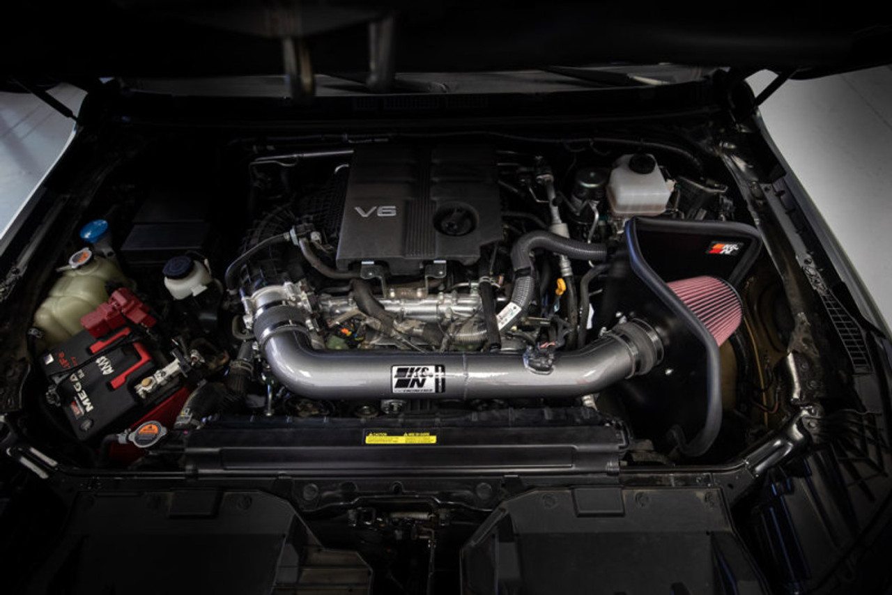 K&N 2022 Nissan Frontier V6 3.8LPerformance Air Intake System - 77-6018KC Photo - Mounted