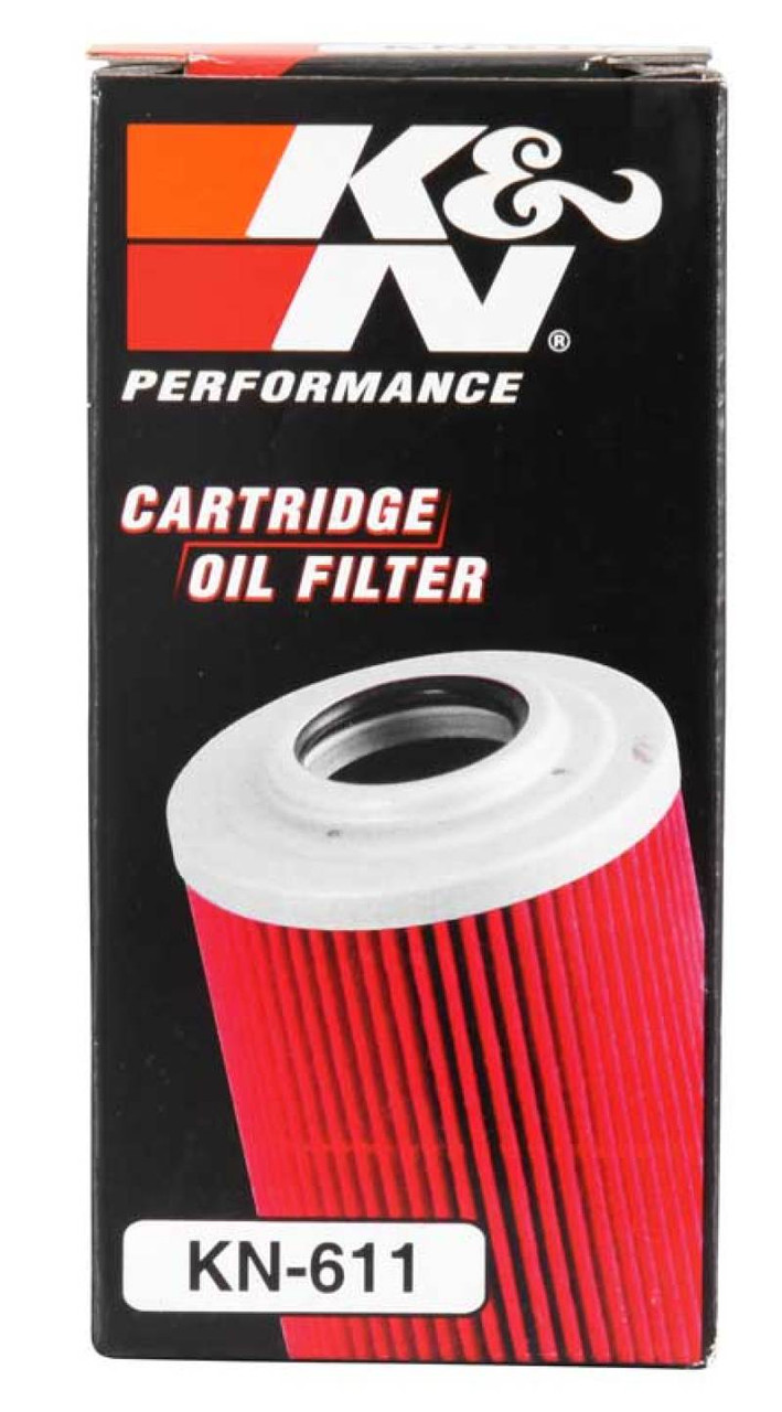 K&N Oil Filter Powersports Cartridge Oil Filter - KN-611 Photo - in package