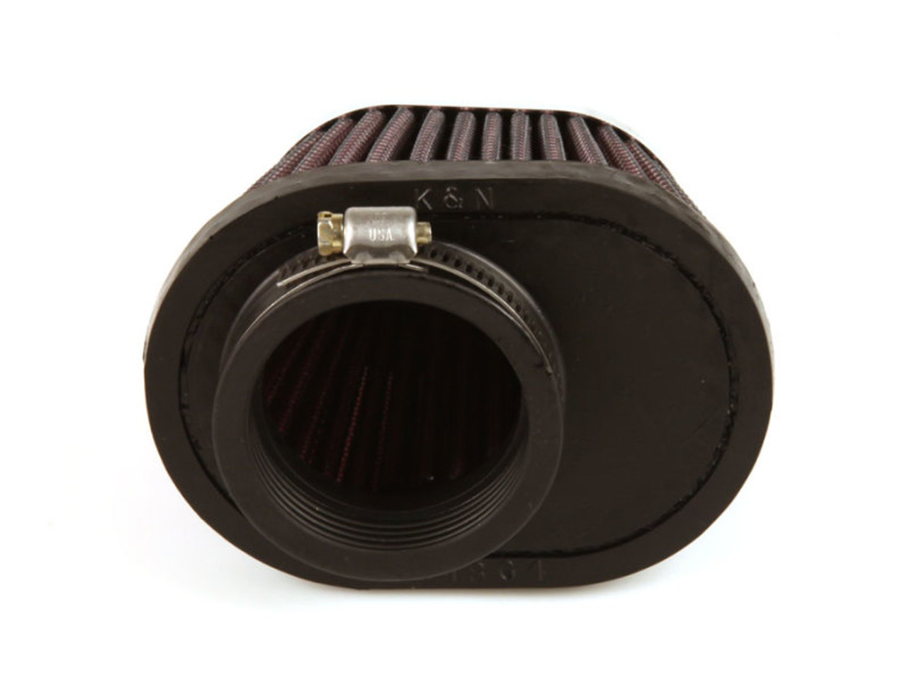 K&N 1-3/4in FLG 4 X 2-7/8in B 3 X 2in T 2-3/4in L Universal Clamp-On Air Filter - RC-2450 Photo - out of package