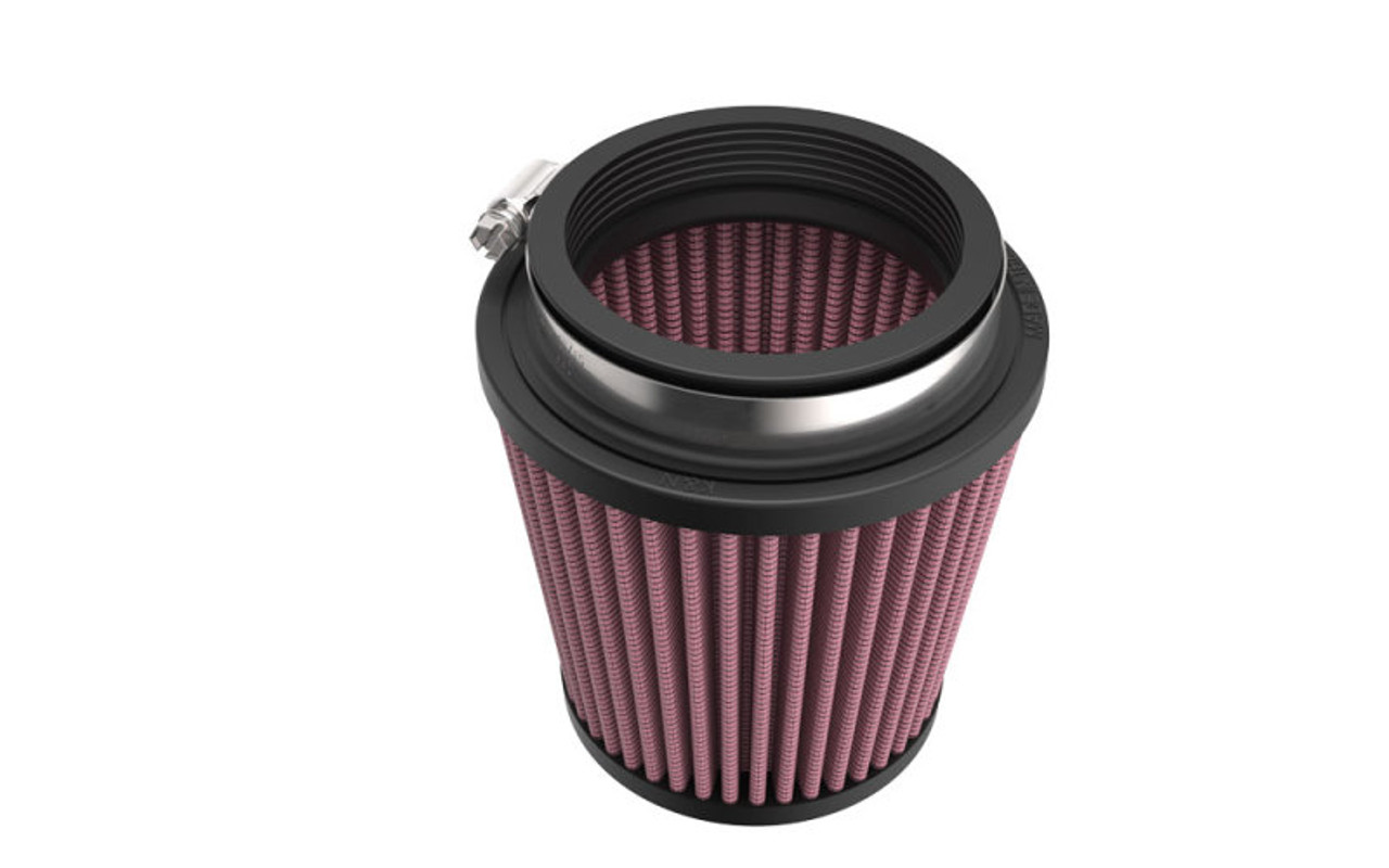K&N Universal Clamp-On Air Filter 3in FLG /4 1/2in B / 3 1/2in T / 4 3/8in H - RU-9410 Photo - lifestyle view