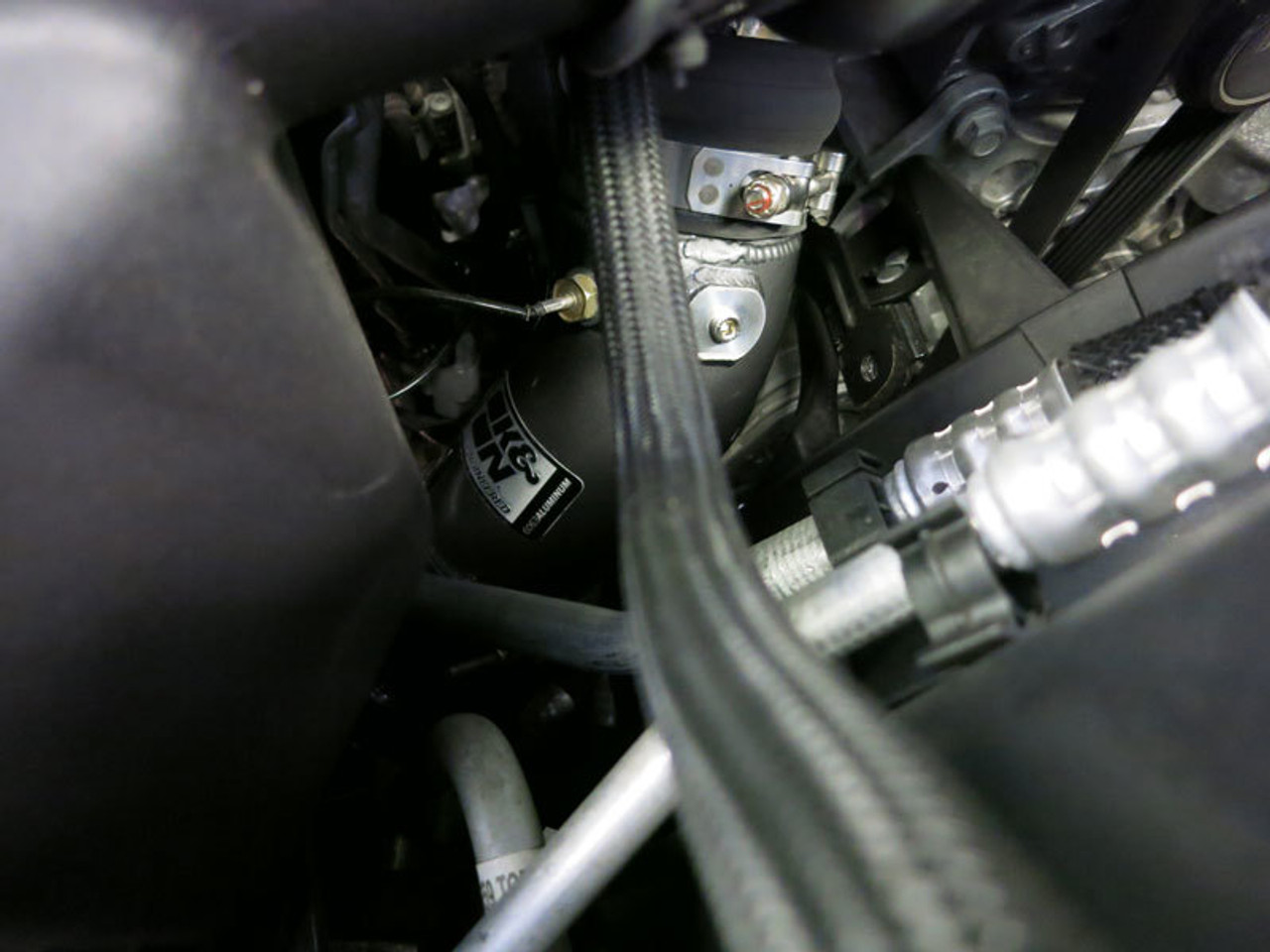 K&N 17-19 Chevrolet 2500/3500 V8-6.6L TD Charge Pipe - 77-1000KC Photo - Mounted