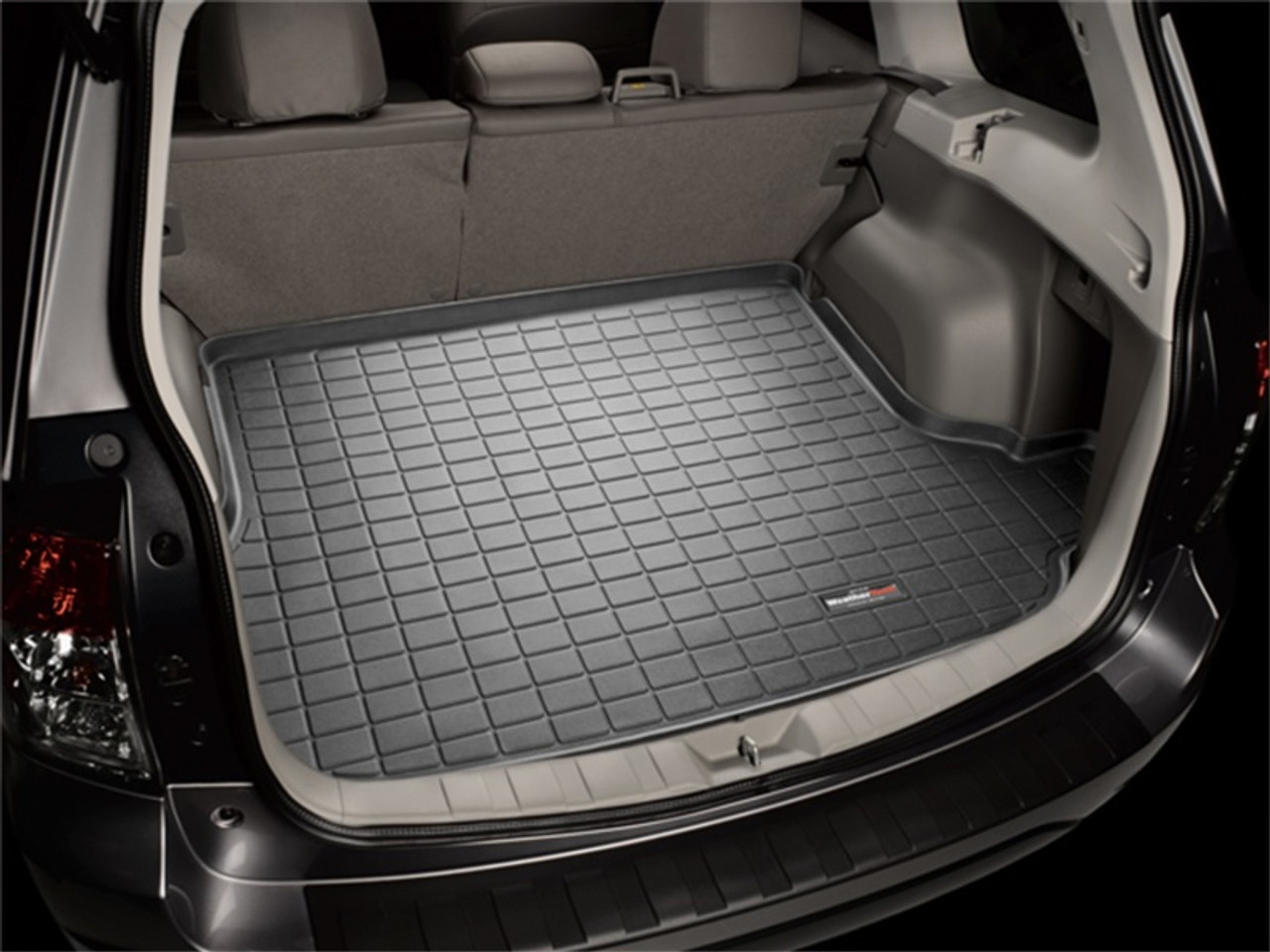 WeatherTech 2014+ Nissan Versa Note Cargo Liners - Black - 40825 Photo - Primary