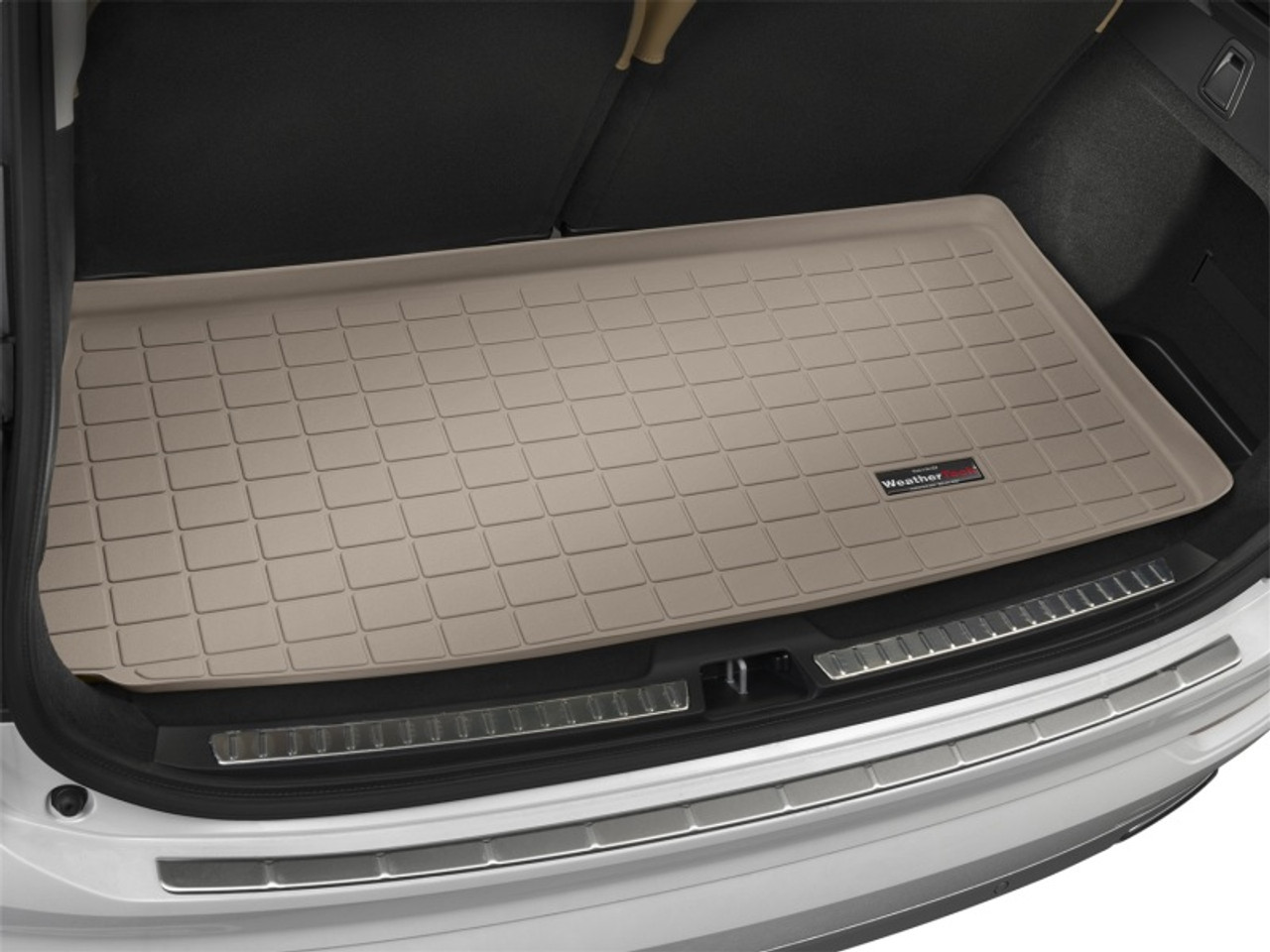 WeatherTech 2016+ Volvo XC90 Cargo Liners - Tan - 41804 Photo - Mounted