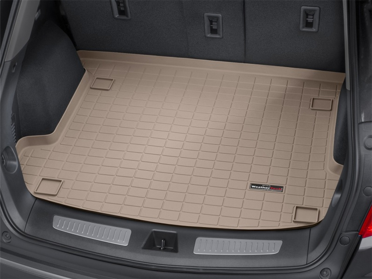 WeatherTech 2017+ Cadillac XT5 Cargo Liners - Tan - 41890 Photo - Mounted