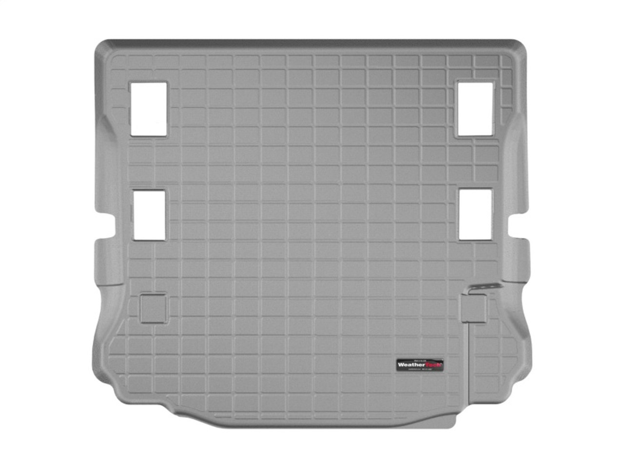 WeatherTech 07-14 Jeep Wrangler Cargo Liners - Grey - 421057 Photo - Unmounted