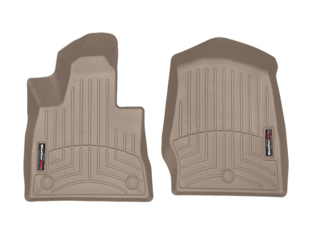 WeatherTech 2020+ Ford Explorer Front FloorLiner - Tan - 4515751 Photo - Primary