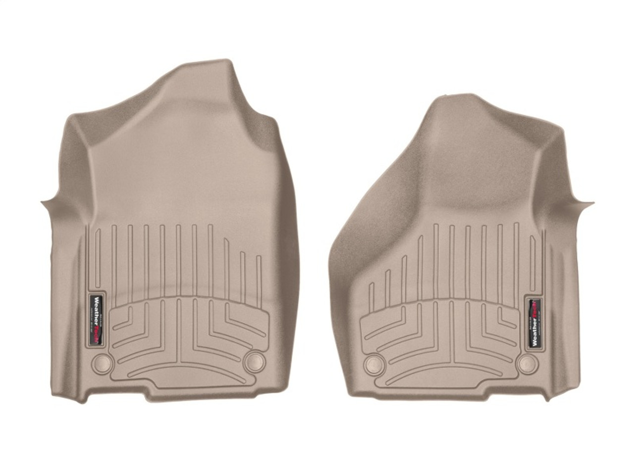 WeatherTech 2019+ Dodge Ram Truck 2500/3500 Front FloorLiner - Tan - 4515801 Photo - Primary