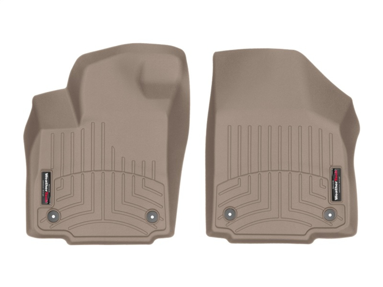 WeatherTech 2021+ BMW 330e Front FloorLiner - Tan - 4516761 Photo - Primary