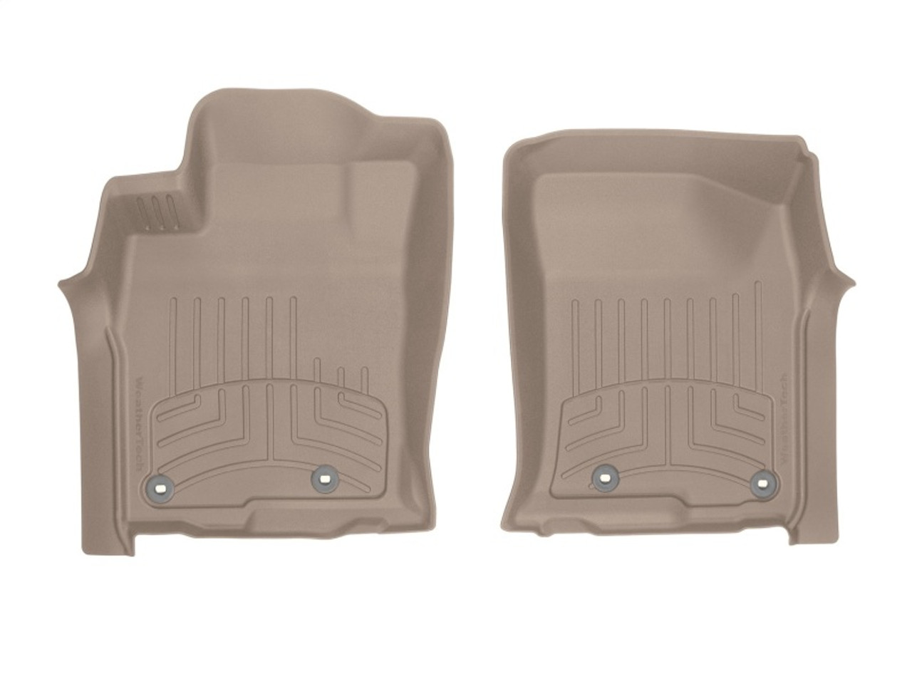 WeatherTech 2013+ Toyota 4Runner Front FloorLiner HP - Tan - 454931IM Photo - Primary