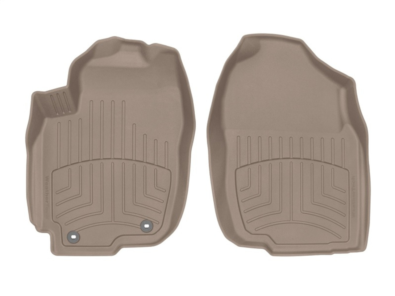 WeatherTech 13-18 Toyota RAV4 Front FloorLiner HP - Tan - 455101IM Photo - Primary