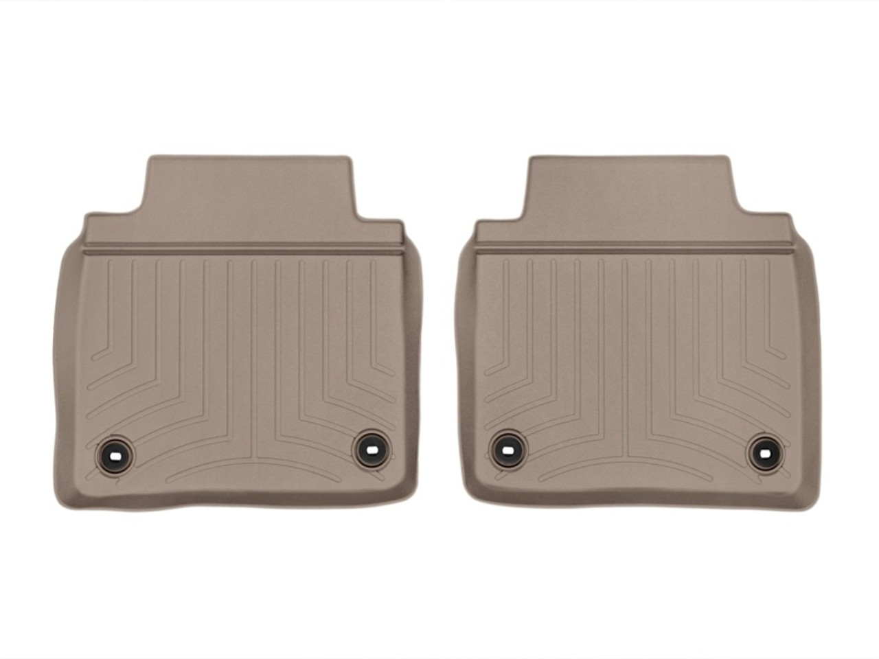 WeatherTech 13-17 Lexus LS Rear FloorLiner - Tan - 455143 Photo - Primary