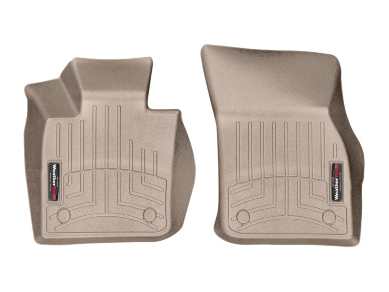 WeatherTech 2014+ Mini Hardtop Front FloorLiner - Tan - 457311 Photo - Primary