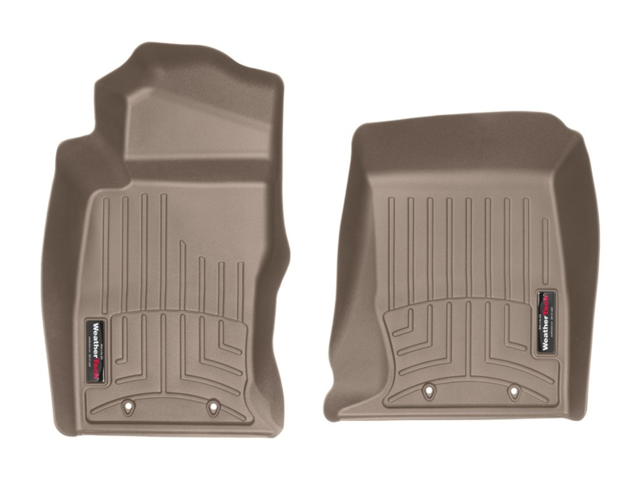 WeatherTech 2016+ Jaguar F-Type Front FloorLiner - Tan - 458311 Photo - Primary
