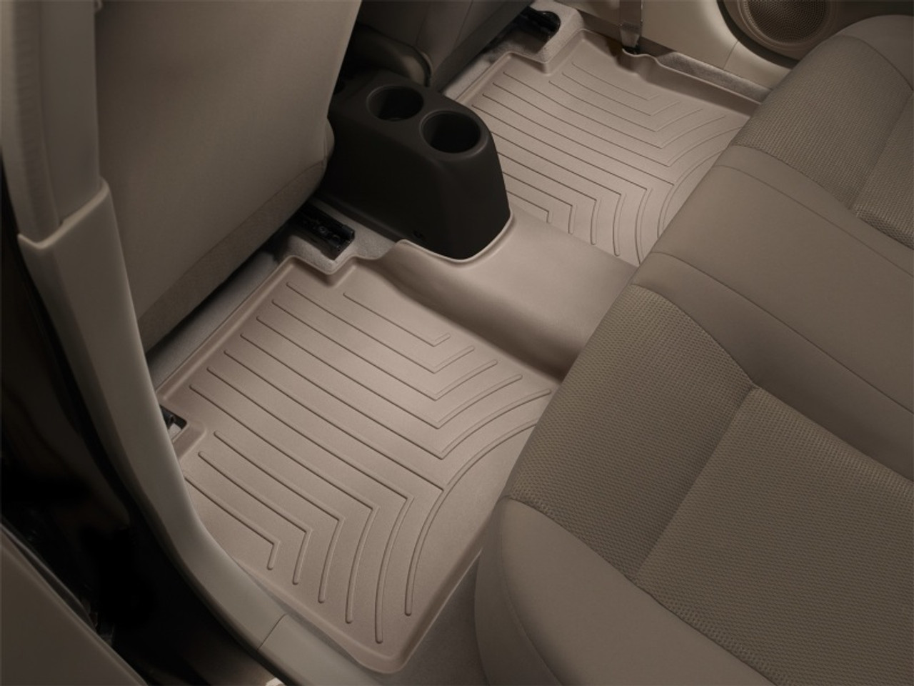 WeatherTech 2016+ Mini Convertible Rear FloorLiner - Tan - 459502 Photo - Primary