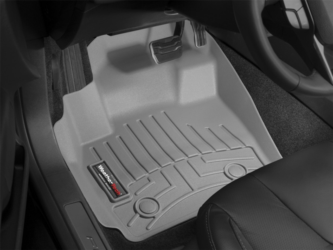 WeatherTech 2016+ Toyota Tacoma Front FloorLiner - Grey - 468721 Photo - Primary