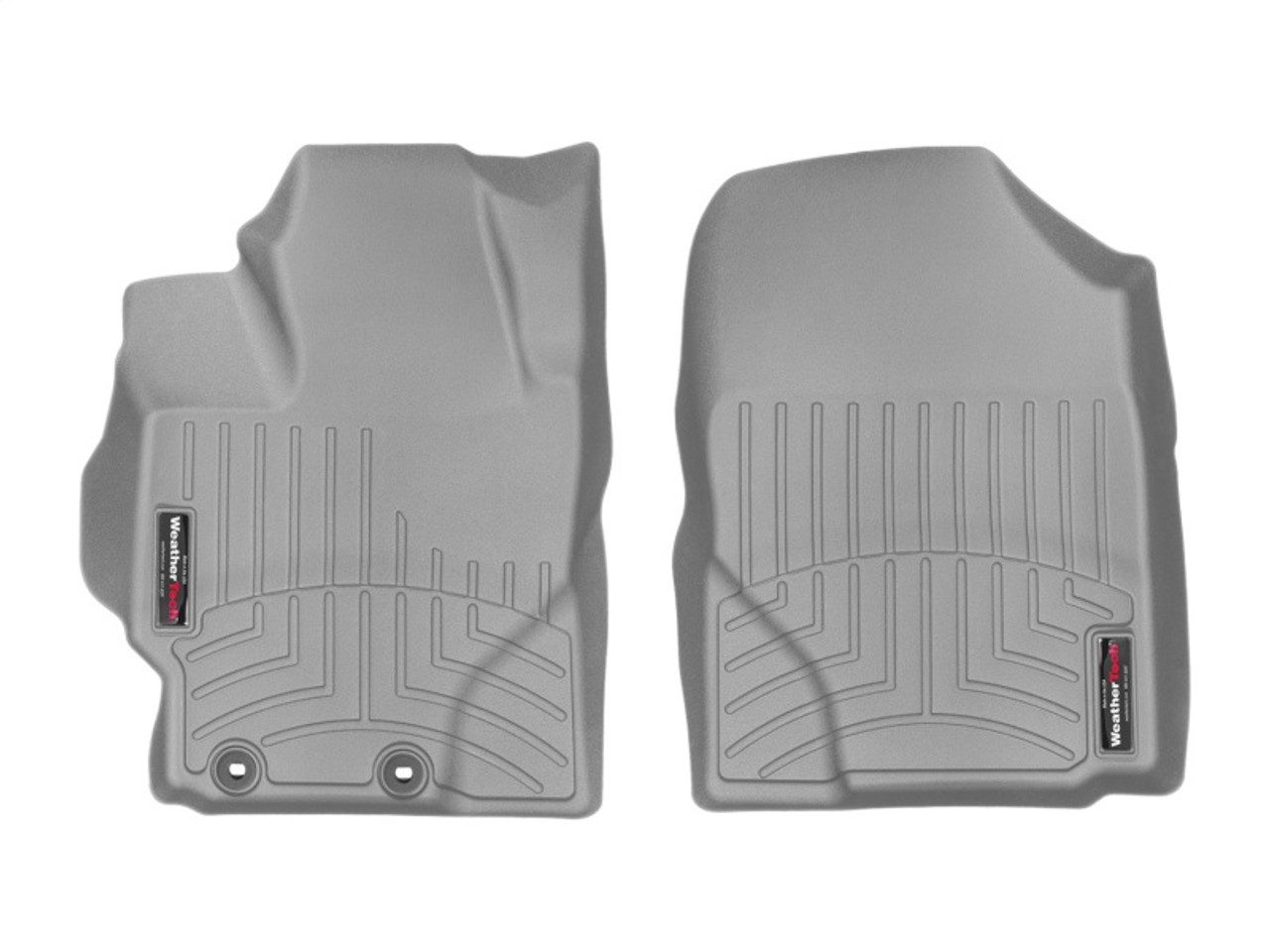 WeatherTech 2016+ Toyota Prius C Front FloorLiner - Grey - 469221 Photo - Unmounted