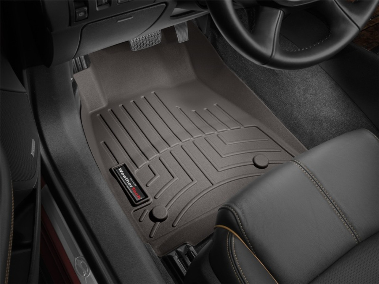 WeatherTech 08-17 Buick Enclave Rear FloorLiner - Cocoa - 471112 Photo - Primary