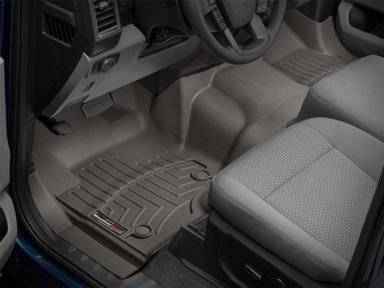 WeatherTech 2018+ Mitsubishi Outlander PHEV Front FloorLiner - Cocoa - 4713071 Photo - Primary