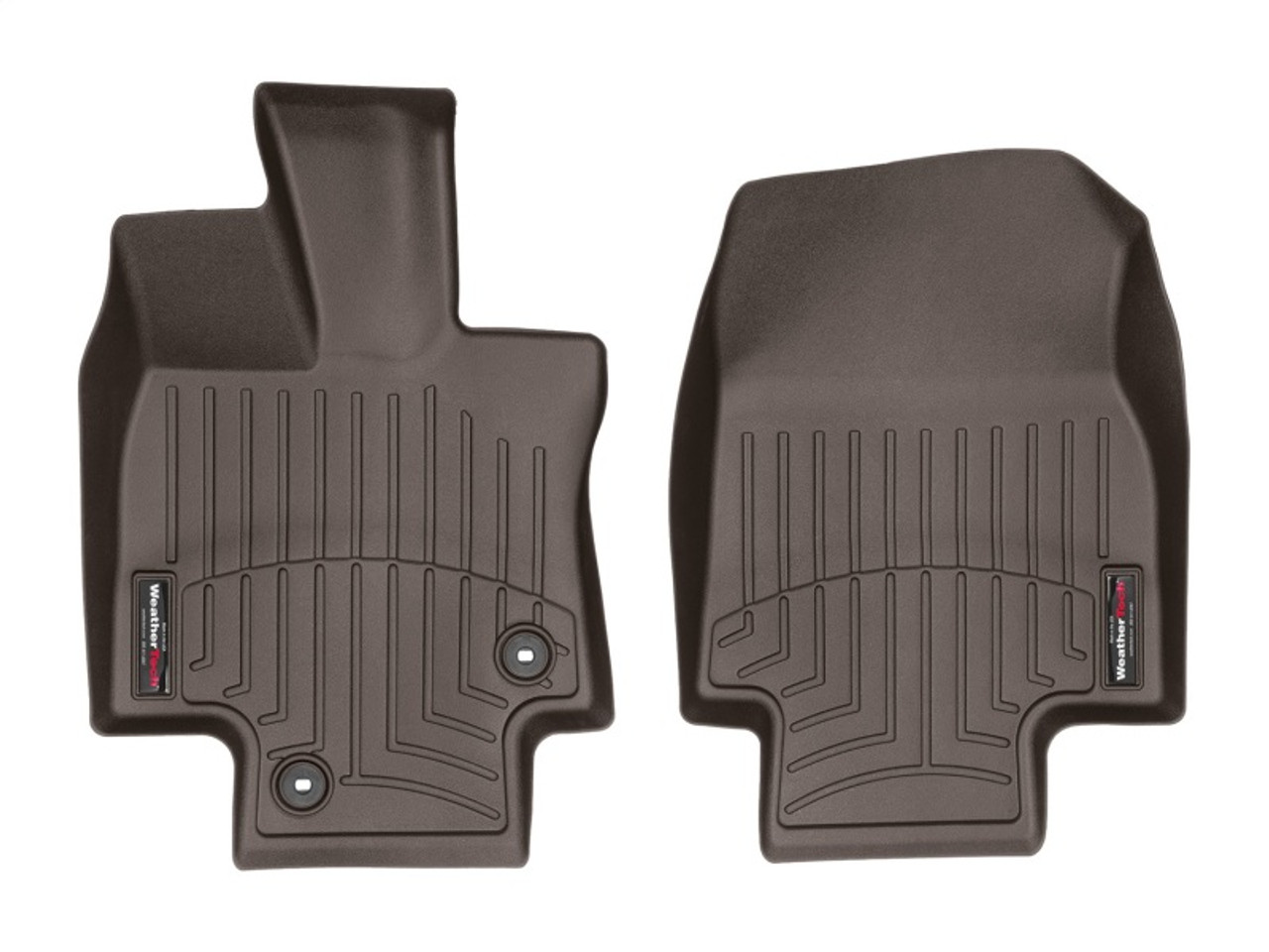 WeatherTech 2020+ Toyota Highlander Front FloorLiner - Cocoa - 4716091 Photo - Primary
