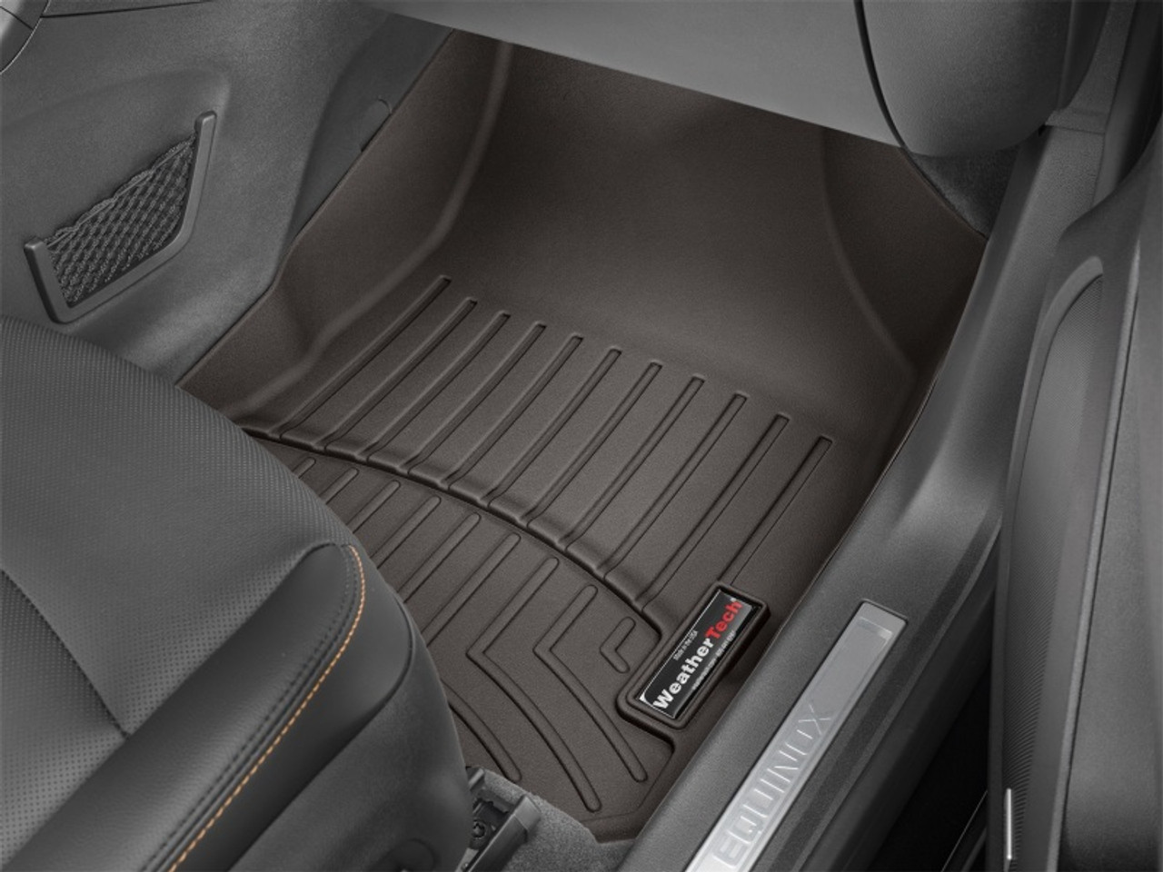 WeatherTech 2021+ Land Rover / Range Rover Velar Front FloorLiner - Cocoa - 4716741 Photo - Primary