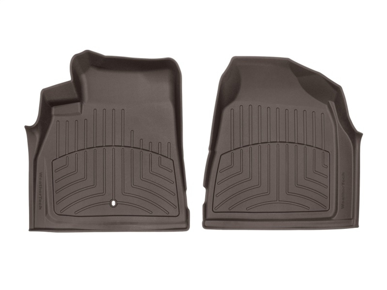 WeatherTech 2008+ Buick Enclave Front FloorLiner HP - Cocoa - 472511IM Photo - Primary