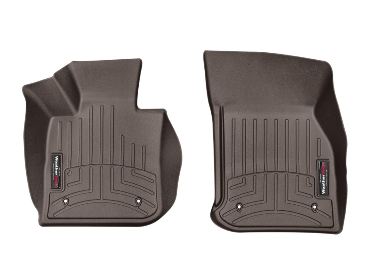 WeatherTech 2015+ Mini Hardtop Front FloorLiner - Cocoa - 477911 Photo - Primary