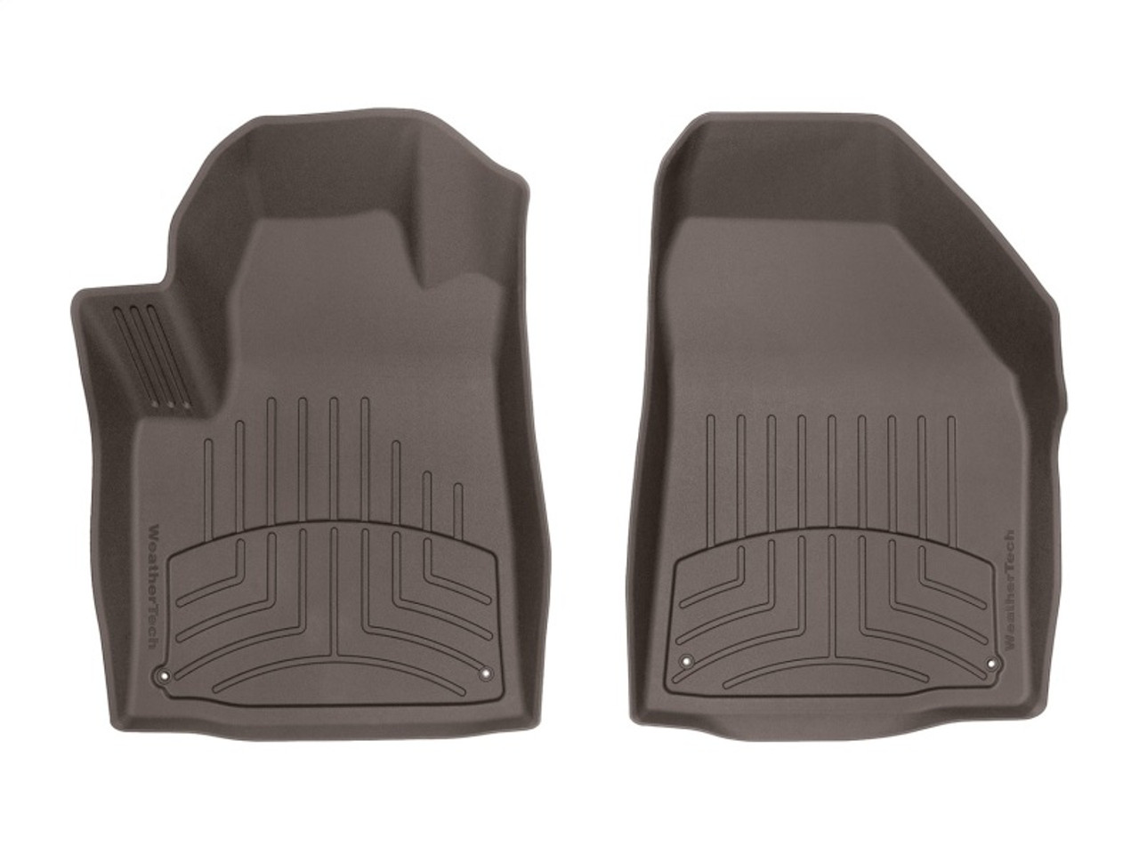WeatherTech 2016+ Jeep Cherokee Front FloorLiner HP - Cocoa - 478331IM Photo - Primary