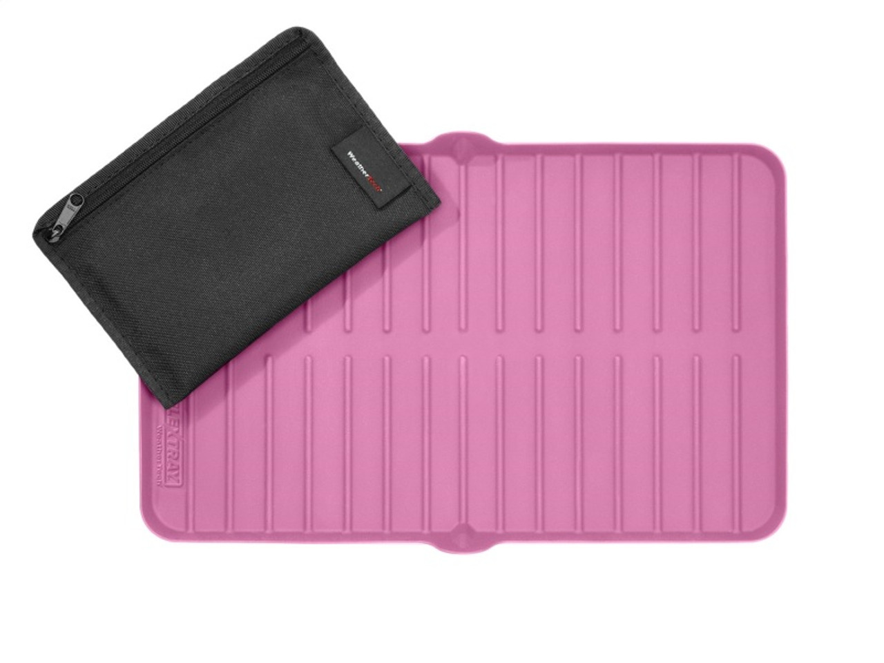 WeatherTech Universal FlexTray with Storage Bag - Pink - 81PTS1PK Photo - Primary