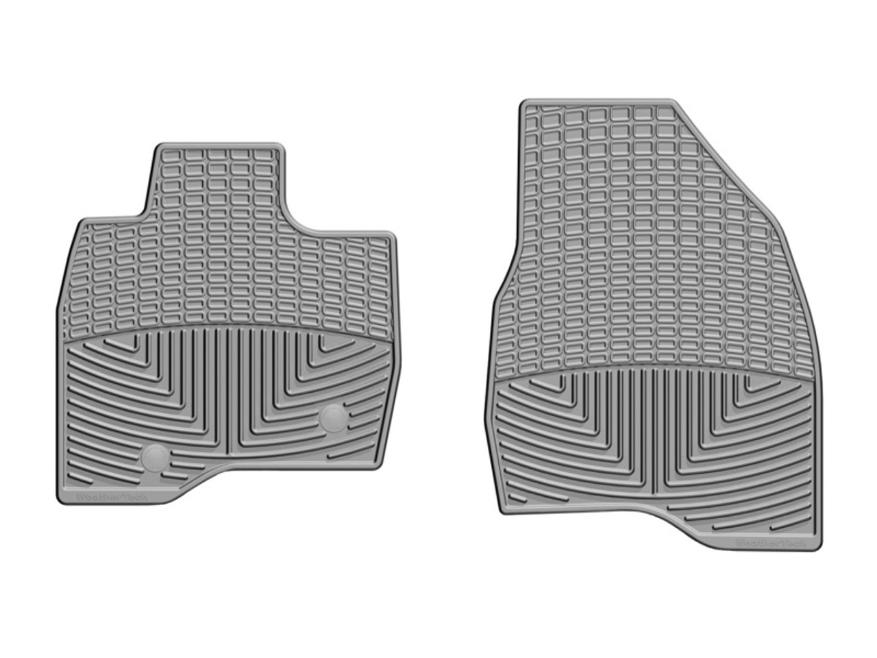 WeatherTech 2015+ Ford Explorer Front Rubber Mats - Grey - W344GR Photo - Primary