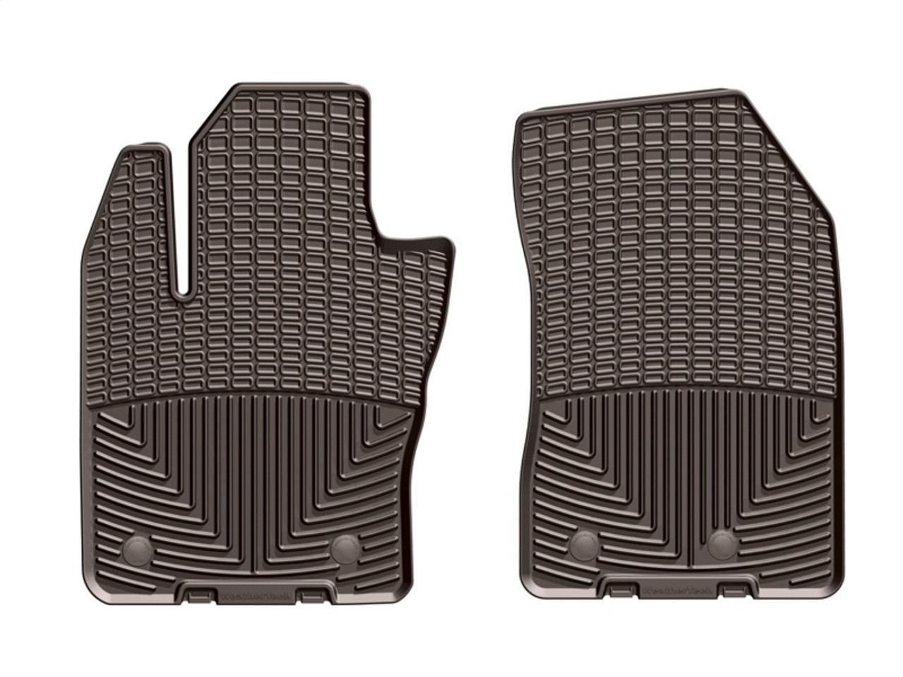 WeatherTech 2015+ Jeep Renegade Front Rubber Mats - Cocoa - W397CO Photo - Unmounted