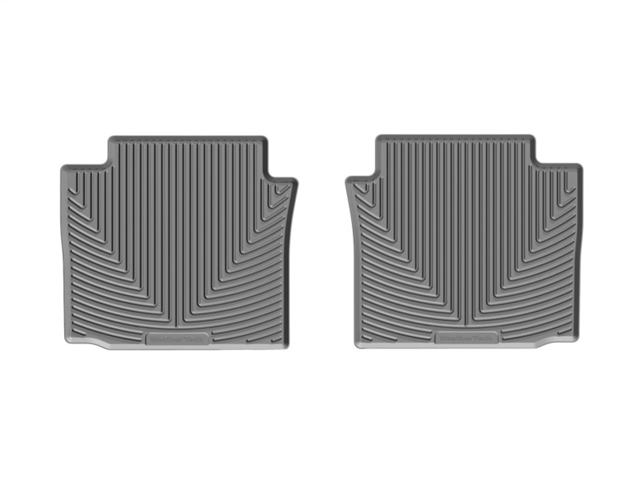 WeatherTech 2017+ Mercedes-Benz E-Class Rear Rubber Mats - Grey - W432GR Photo - Primary