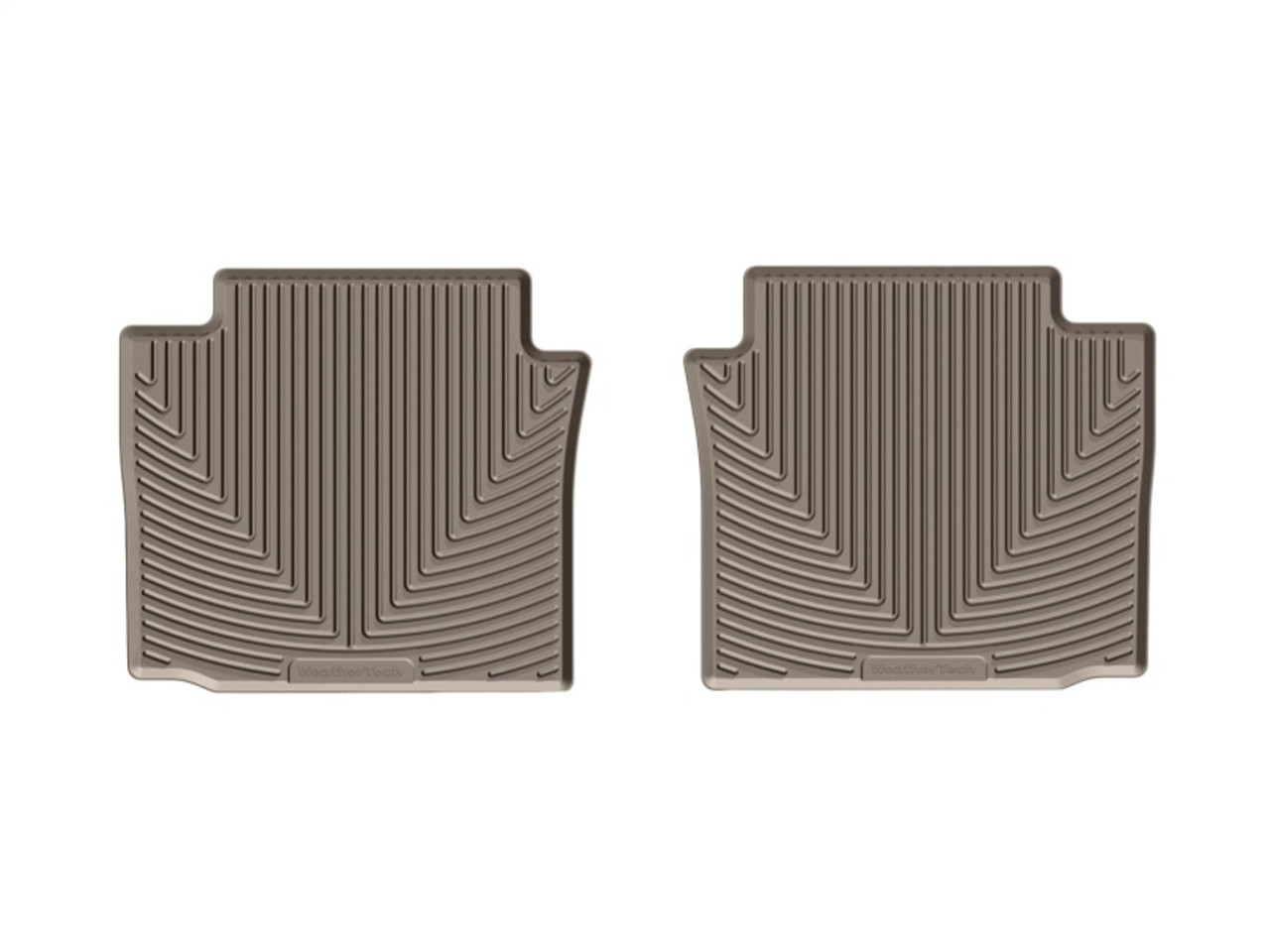 WeatherTech 2017+ Mercedes-Benz E-Class Rear Rubber Mats - Tan - W432TN Photo - Primary