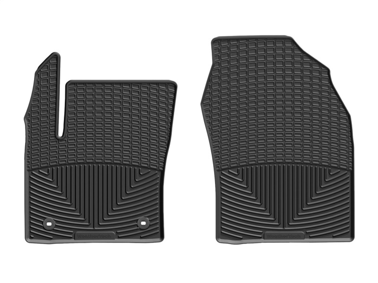 WeatherTech 2018+ Toyota C-HR Front Rubber Mats - Black - W438 Photo - Primary