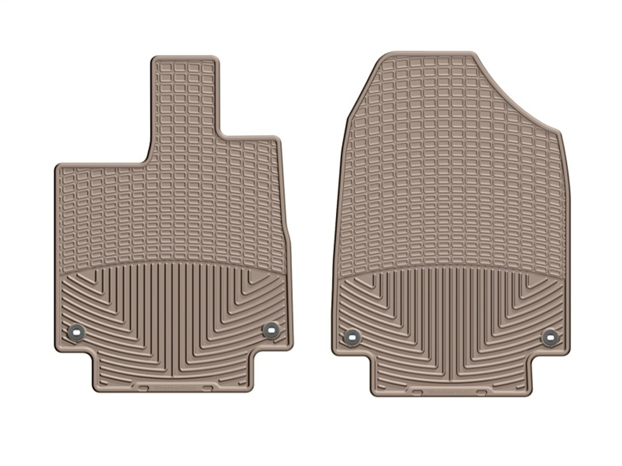 WeatherTech 2018+ Honda Odyssey Front Rubber Mats - Tan - W465TN Photo - Primary