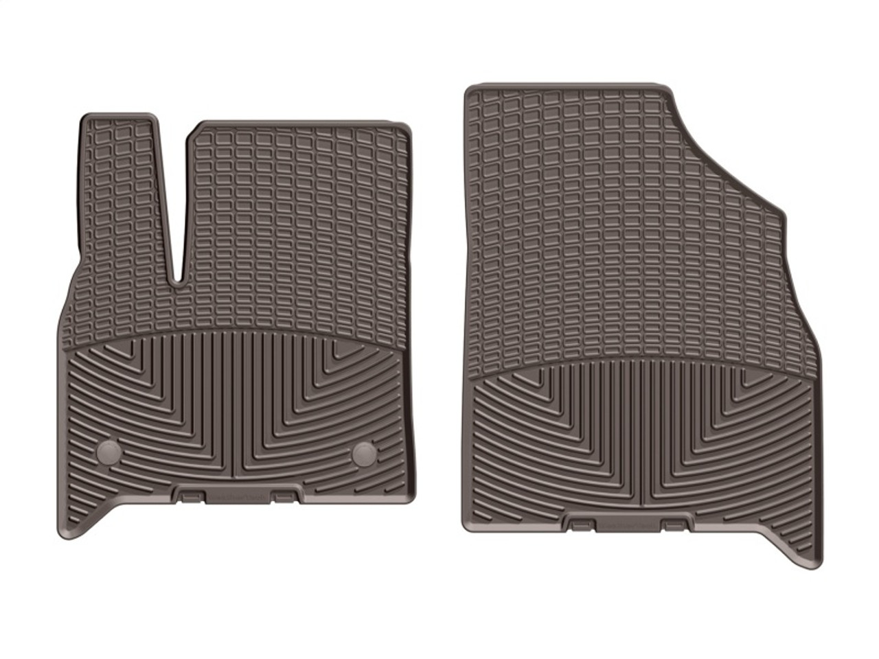 WeatherTech 2018+ Chevrolet Traverse Front Rubber Mats - Cocoa - W469CO Photo - Primary