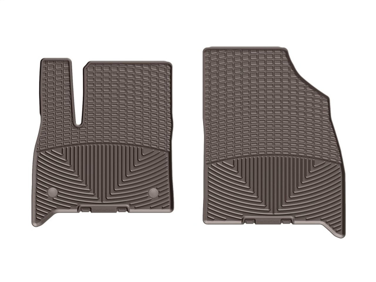 WeatherTech 2018+ Buick Enclave Front Rubber Mats - Cocoa - W499CO Photo - Primary