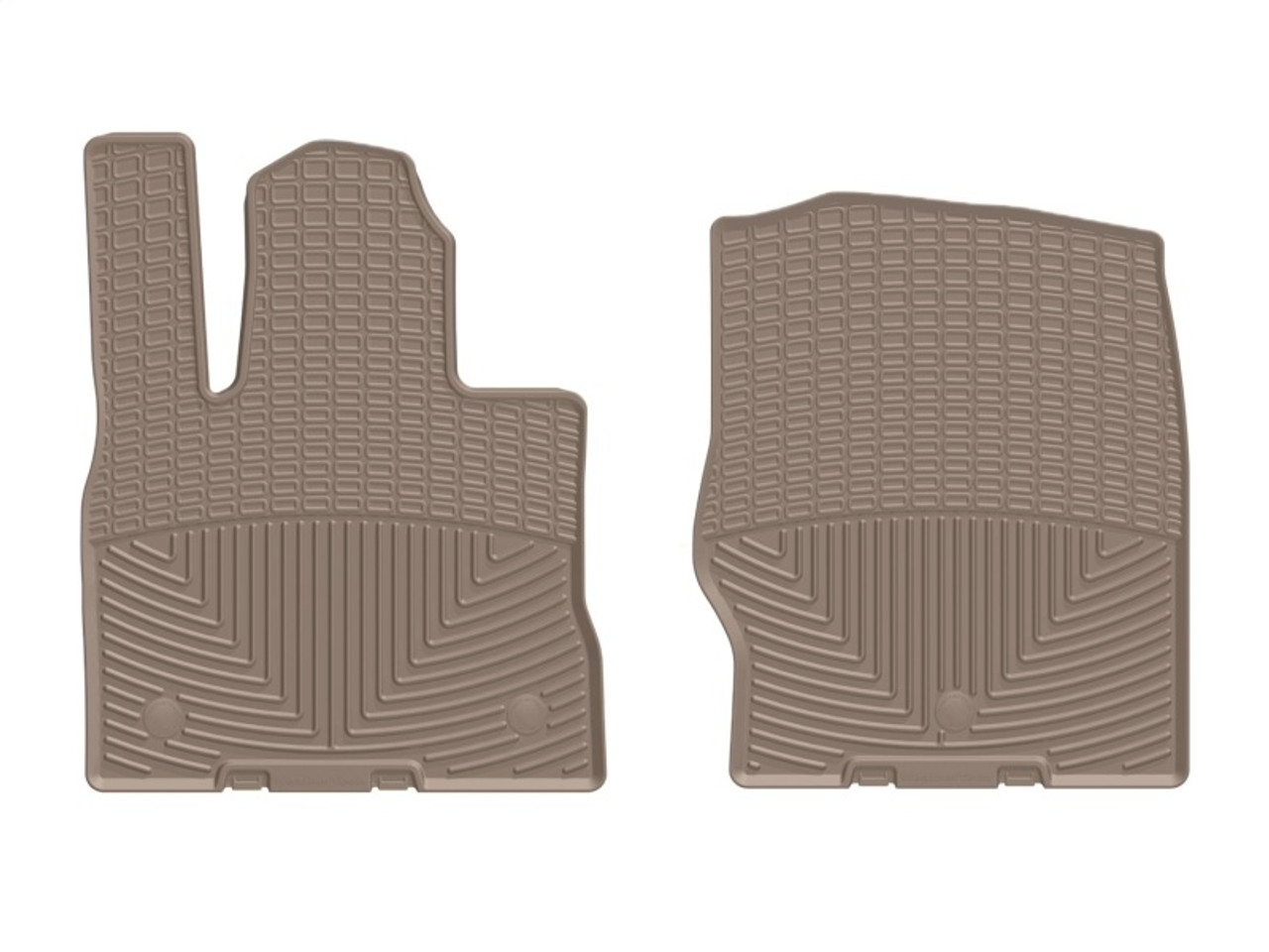 WeatherTech 2020+ Ford Explorer Front Rubber Mats - Tan - W526TN Photo - Primary