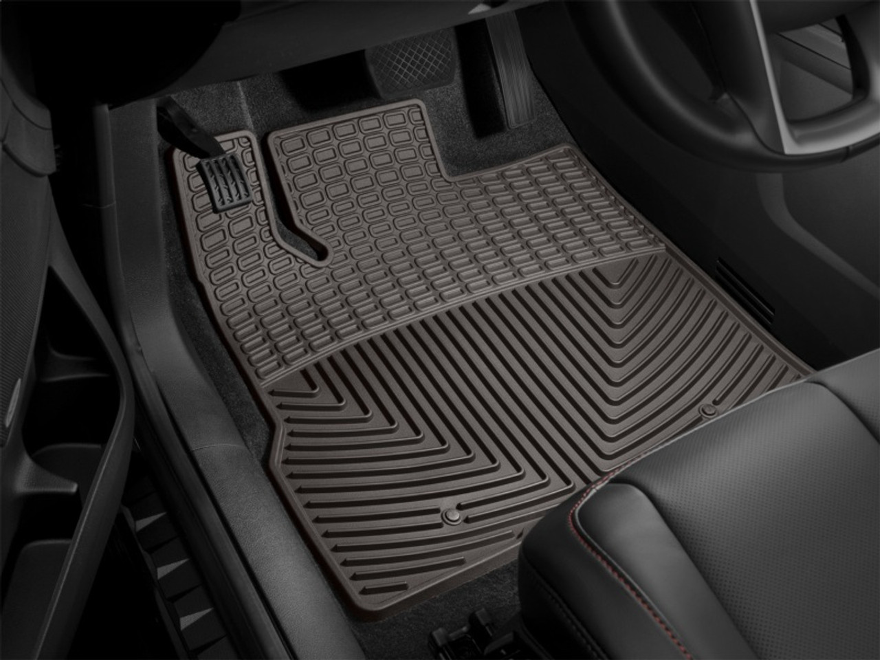 WeatherTech 2020+ Toyota Highlander Rear Rubber Mats - Cocoa - W542CO Photo - Primary