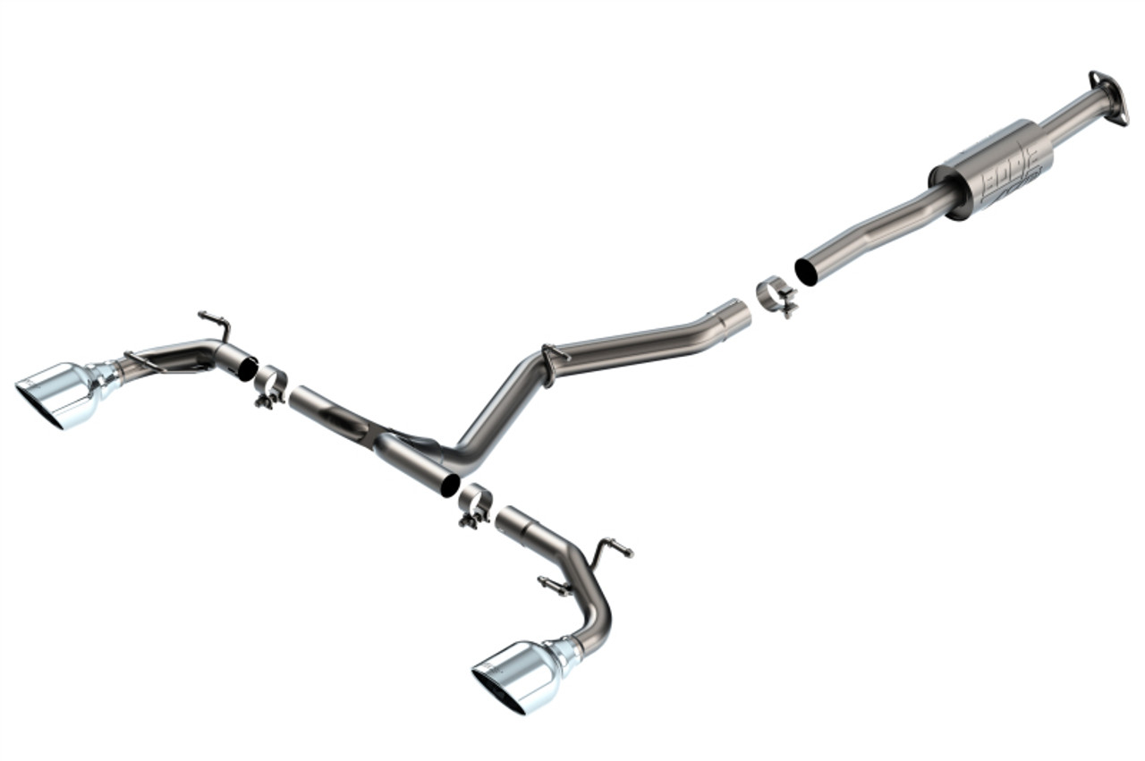 Borla 22-23 Subaru BRZ/Toyota GR86 2.4L RWD AT/MT ATAK Catback Exhaust - Polished Tips - 140910 Photo - Primary