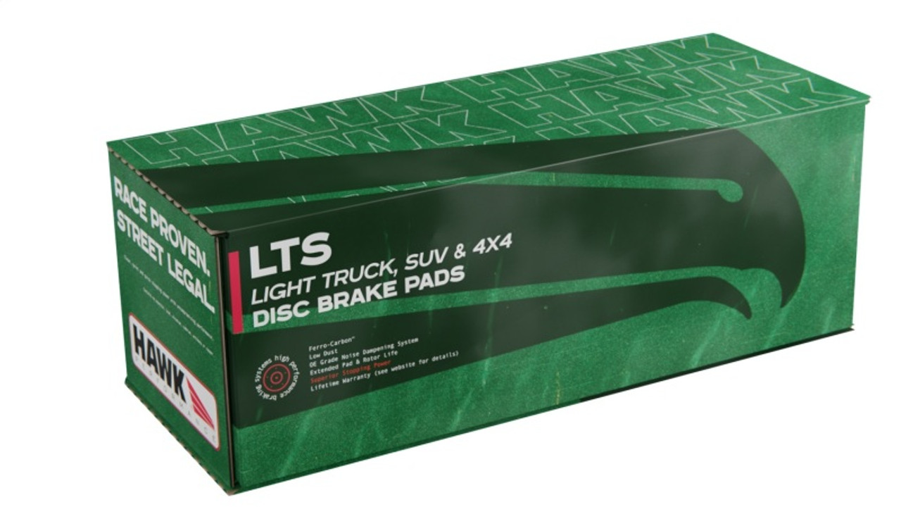 Hawk 12-16 Nissan Patrol Latin America LTS Street Brake Pads - Front - HB901Y.696 Photo - Primary