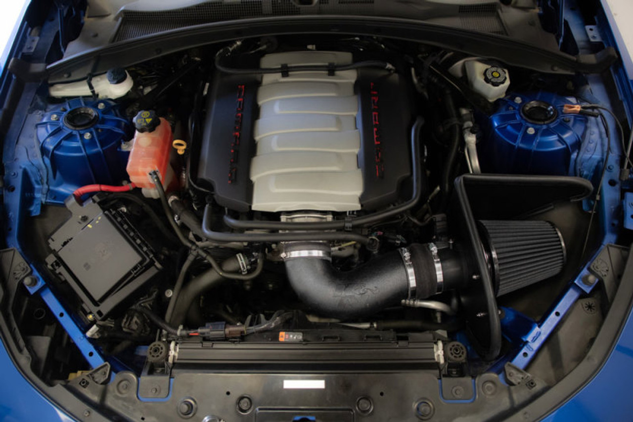 K&N 16-23 Chevrolet Camaro SS 6.2L V8 F/I Dryflow Performance Air Intake System - 30-3092 Photo - Mounted
